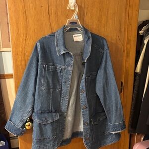 Old Navy Women's Classic Blue Jean Jacket